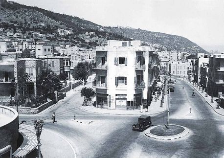 שכונת הדר הכרמל בחיפה על אדמות שרכשה קק''ל. צילום: ארכיון הצילומים של קק''ל